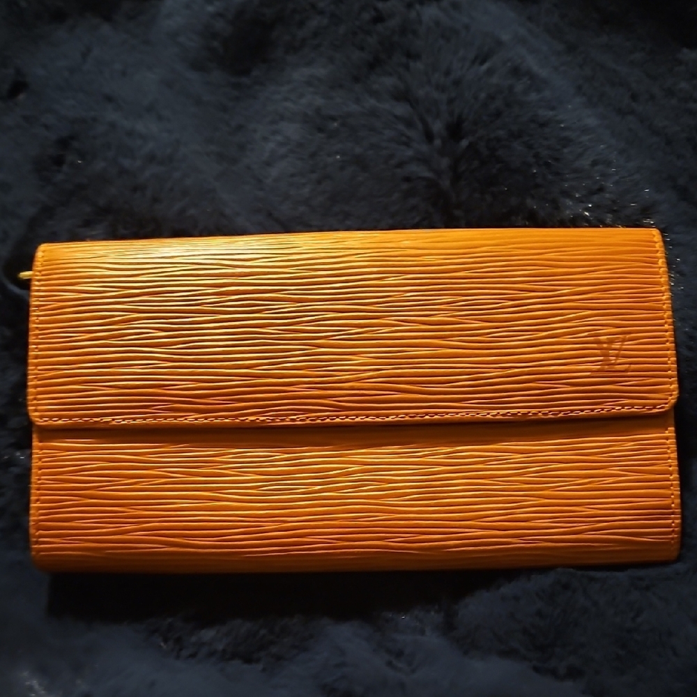 Louis Vuitton Epi Leather Long Wallet